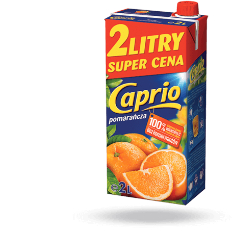 Napój niegazowany Caprio