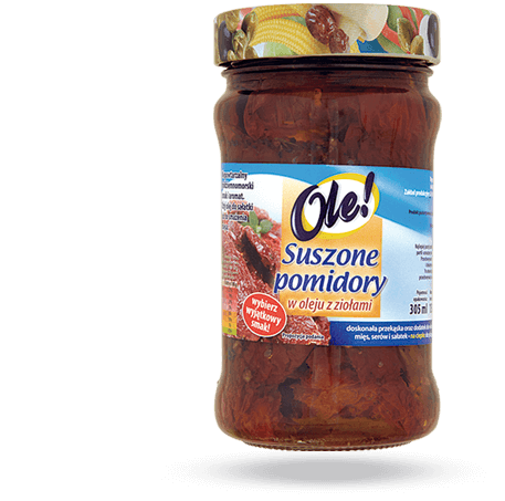 Suszone pomidory w oleju