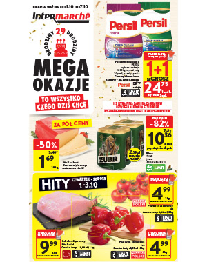 Gazetka promocyjna od 1.10 do 7.10