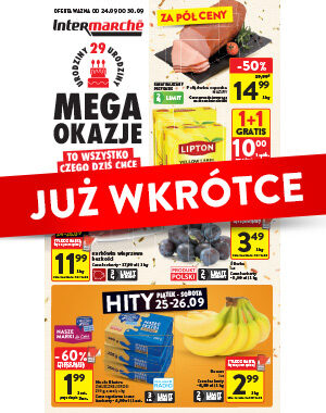 gazetka promocyjna od 24 do 30.09